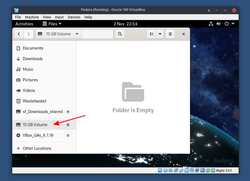 26. Fedora Vm Usb 1